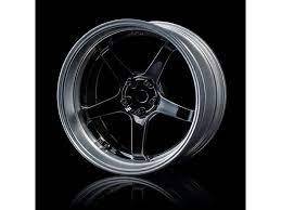 MST GT CHROME  1/10 RC INTERCHANGEBLE OFFSET DRIFT WHEELS SET OF 4