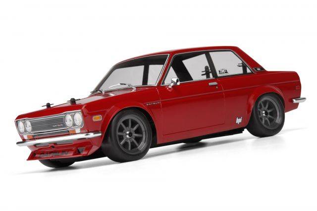 HPI, TAMIYA  DATSUN 510 BODY (WB225mm.F0/R3mm) fits mao and cup chassis mini