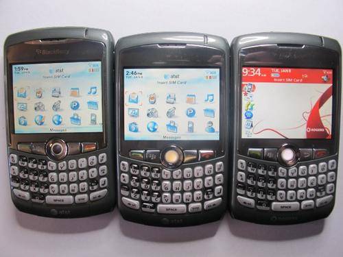 3 x GENUINE Blackberry Curve 8310's. ***UNLOCKED to all SA Networks** BIS, BBM, Camera with flash!