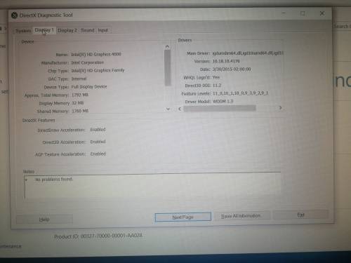 Dell Inspiron 5521 i7 1000GB HD, 8GB Ram, 2GB Graphics and Full HD Display