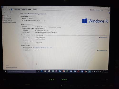 Lenovo  X201 i5 320GB HD and 4GB RAM with Docking station