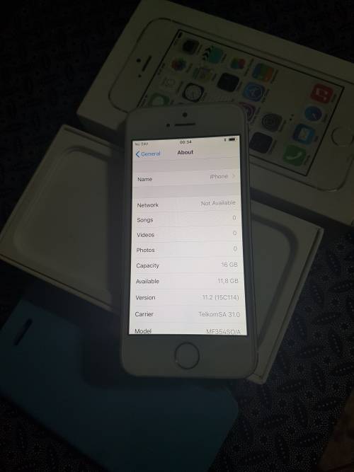 iPhone 5S 16GB White for sale