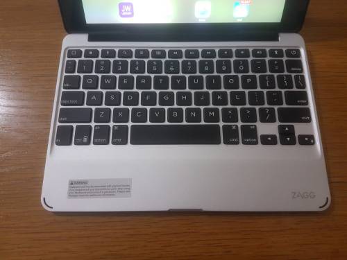 Original ZAGG iPad Air Cover plus keyboard