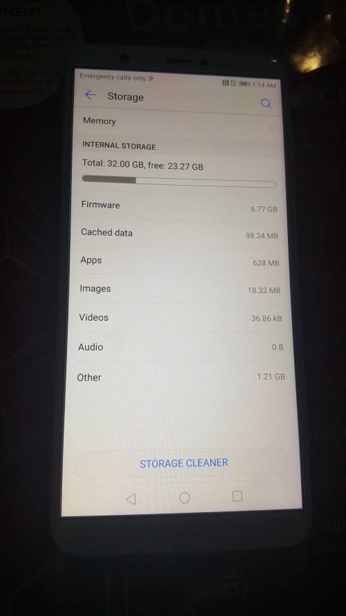Huawei P Smart 32GB Storage and 3GB RAM GOLD COLOUR