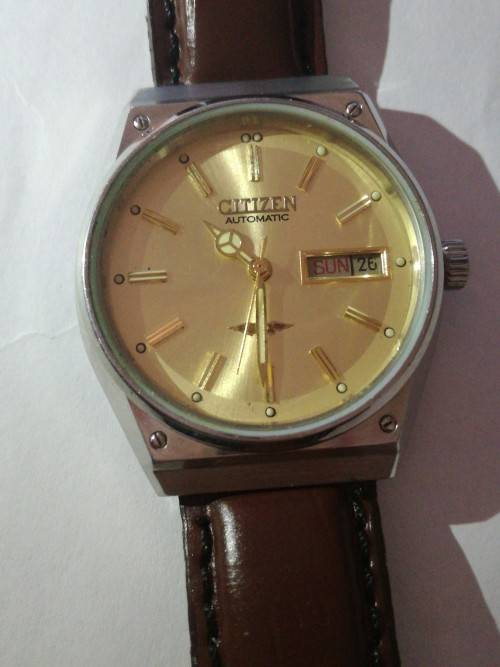 VINTAGE CITIZEN AUTOMATIC 8200A  JAPAN MEN'S DAY/DATE WATCH