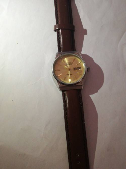 VINTAGE CITIZEN AUTOMATIC 8200A  JAPAN MEN'S DAY/DATE WATCH