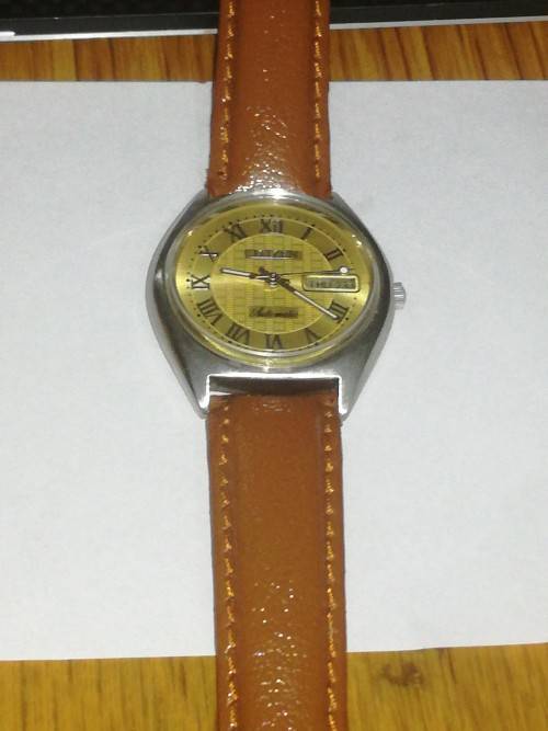 VINTAGE CITIZEN AUTOMATIC JAPAN MEN'S DAY/DATE WATCH