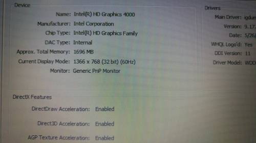 Dell latitude E5430 i5, 320gb and 4gb ram