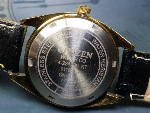 Vintage Citizen 21J Mechanical Automatic Day&Date Movement Mens Wrist Watch