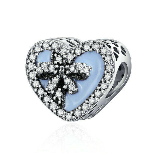 1pcs Silver  European Charm Beads Fit 925 Necklace, Bracelet Pendant Chain