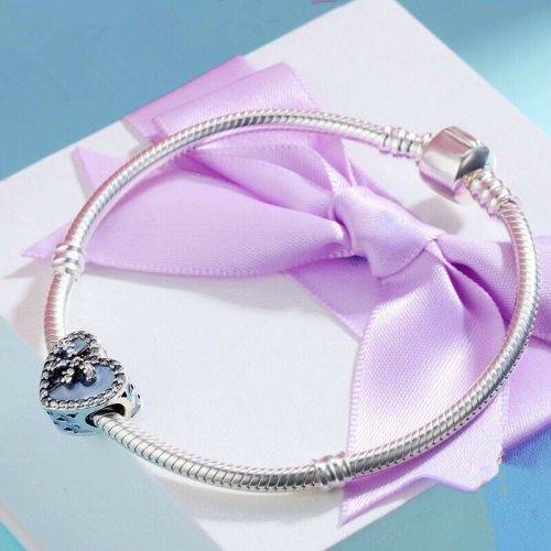 1pcs Silver  European Charm Beads Fit 925 Necklace, Bracelet Pendant Chain