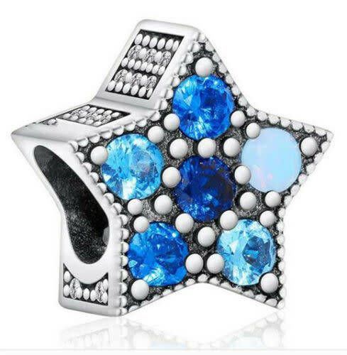 1pcs Silver  European Charm Beads Fit 925 Necklace, Bracelet Pendant Chain