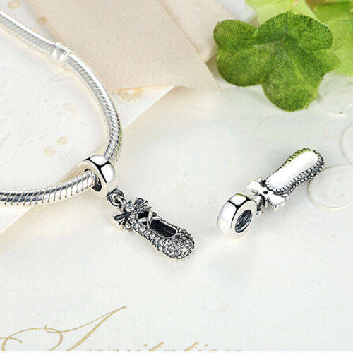 1pcs Silver European Charm Beads Fit 925 Necklace Bracelet Pendant Chain