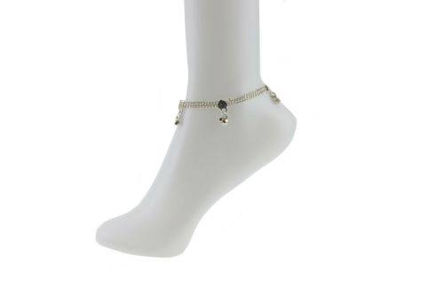 Fashion Jewelry Silver Plated Payal double layer Elegant Ankle
