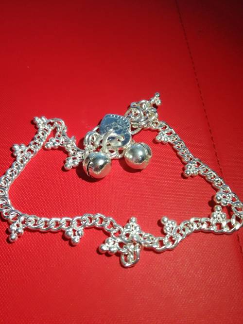 Fashion Jewelry Silver Plated Payal double layer Elegant Ankle
