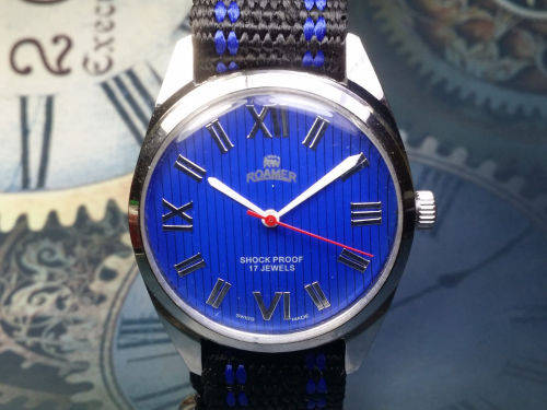 Vintage ROAMER Swiss Made Mechanical Handwinding Movement Watch - Ref12