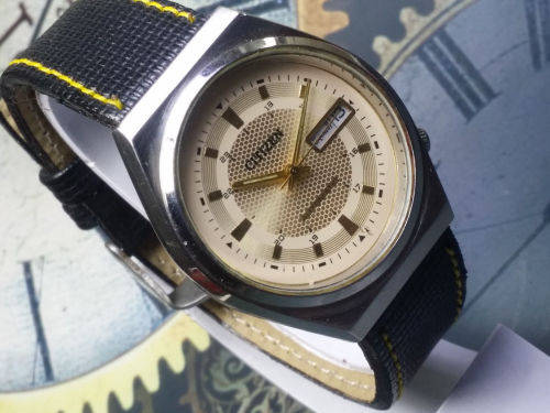 Vintage Citizen 21J Mechanical Automatic Day&Date Movement Mens Wrist Watch- Ref 30