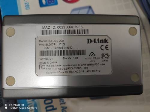 2x D-Link ADSL2+ router and ADSL Modem