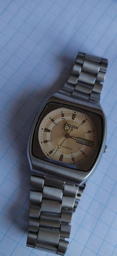 Vintage Citizen 21J Mechanical Automatic Day&Date Movement Mens Wrist Watch