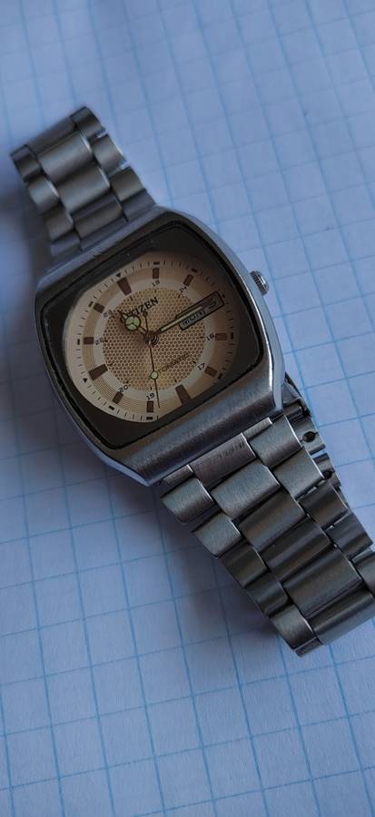 Vintage Citizen 21J Mechanical Automatic Day&Date Movement Mens Wrist Watch