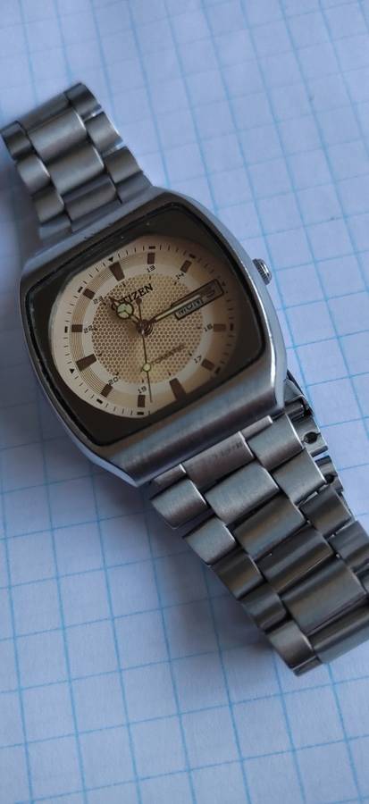 Vintage Citizen 21J Mechanical Automatic Day&Date Movement Mens Wrist Watch