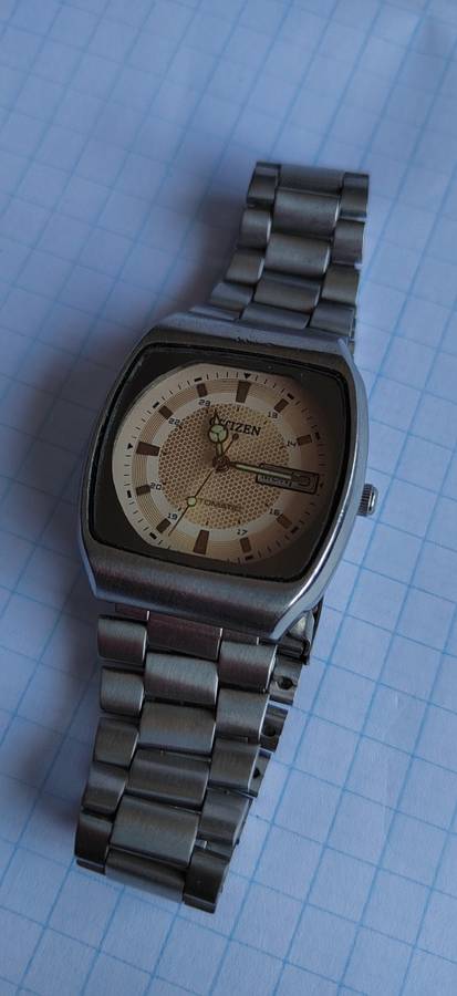Vintage Citizen 21J Mechanical Automatic Day&Date Movement Mens Wrist Watch