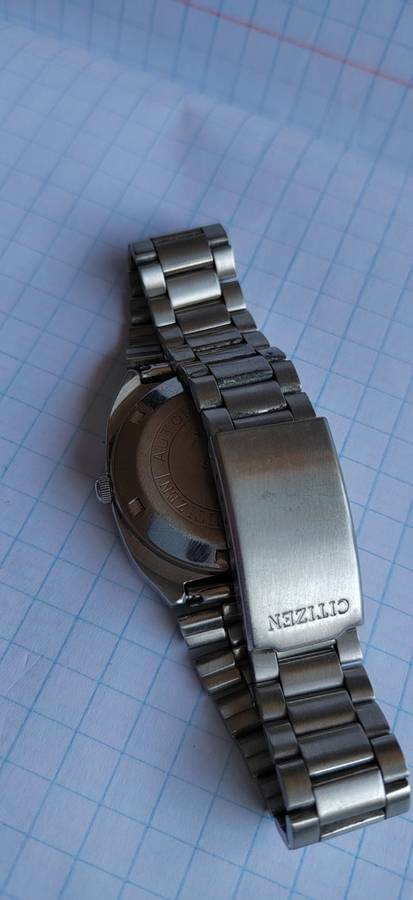 Vintage Citizen 21J Mechanical Automatic Day&Date Movement Mens Wrist Watch