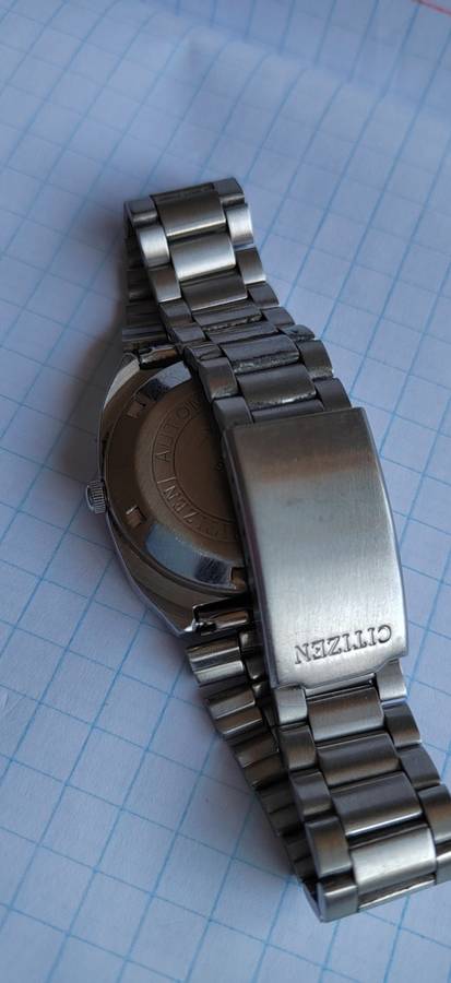 Vintage Citizen 21J Mechanical Automatic Day&Date Movement Mens Wrist Watch