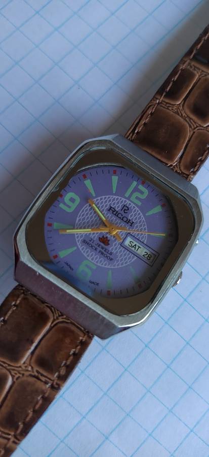 VINTAGE RICOH AUTOMATIC 21JEWELS - WATCH NOT WORKING