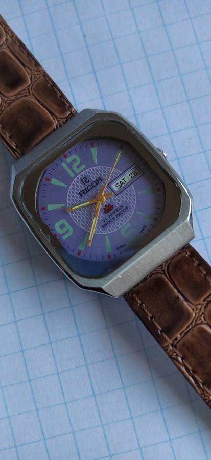 VINTAGE RICOH AUTOMATIC 21JEWELS - WATCH NOT WORKING