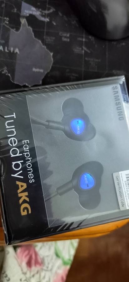 AKG Headset Earphones - Colour Blue Type C connector