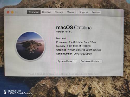 Mac Mini Late 2010 with 2.4GHz processor