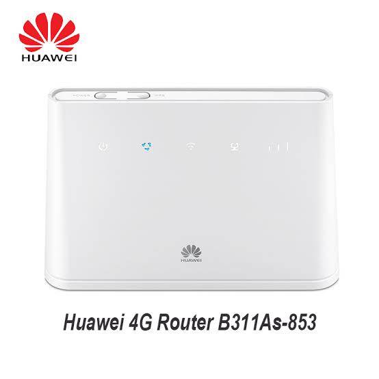 Huawei B311As 853 3G/4G Wireless LTE 150Mbps WiFi Router - White