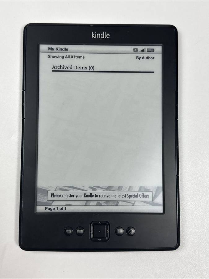 Amazon Kindle 4th Generation 6inch