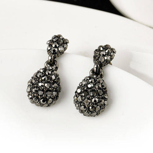 Elegant Drops Crystal Rhinestone Ear Stud Earrings