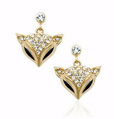 9K Yellow Gold Filled with AAA CZ Earring