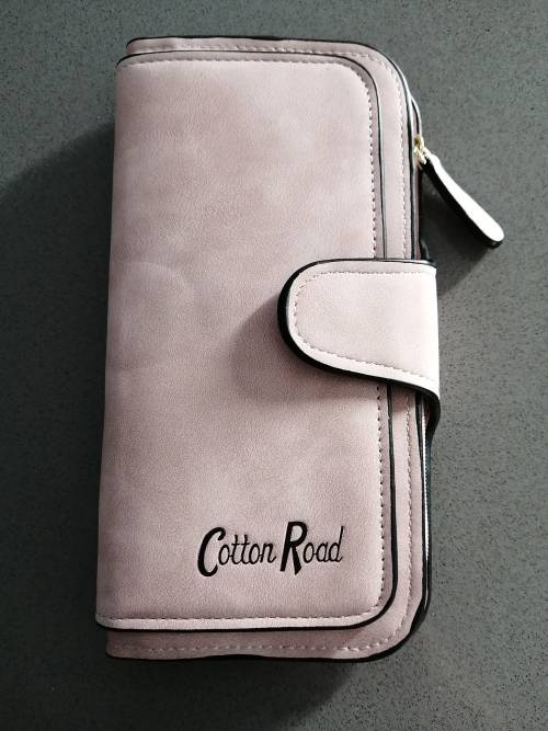 Cotton Road Purse, Dusty Pink