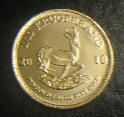 ###2010 KRUGERRAND @ CRAZY R1 AUCTION 1 DAY ONLY!!!!!!!!!