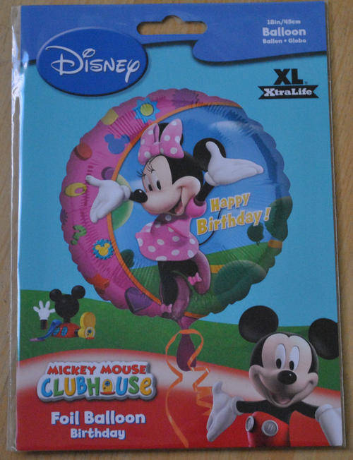 Minnie Mouse foil balloon