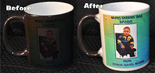 magic colour change mugs