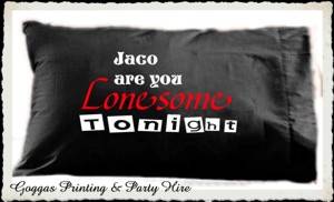personalized valentine's pillow case