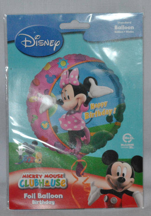 Minnie mouse foil balloon