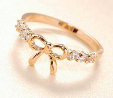 Bowknot Classic Fashion Ring GOLD COLORED !*Beautiful*! Local Stock!!