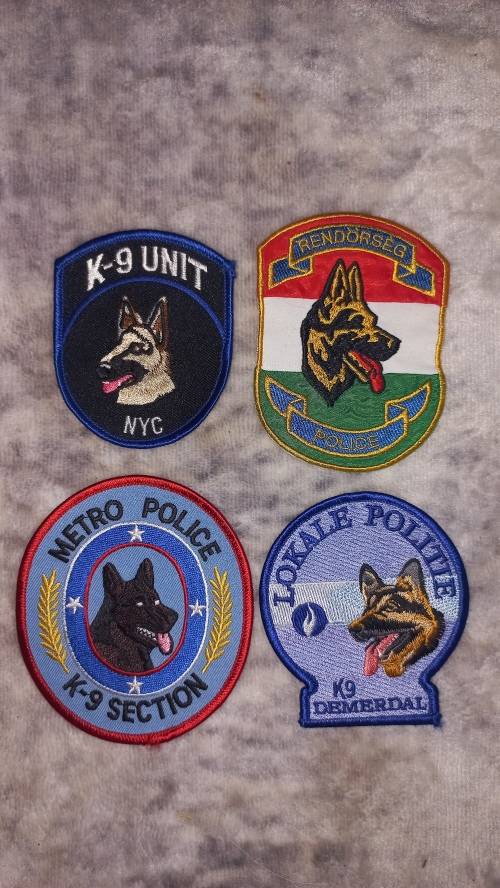 K9 PATCHES