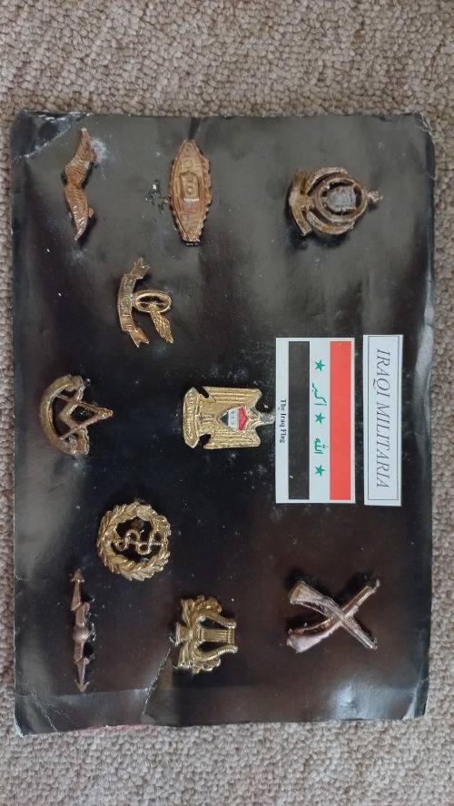 IRAQI MILITARY BADGES