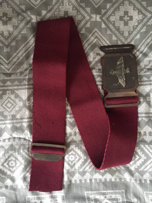 44 Parachute battalion stable belt