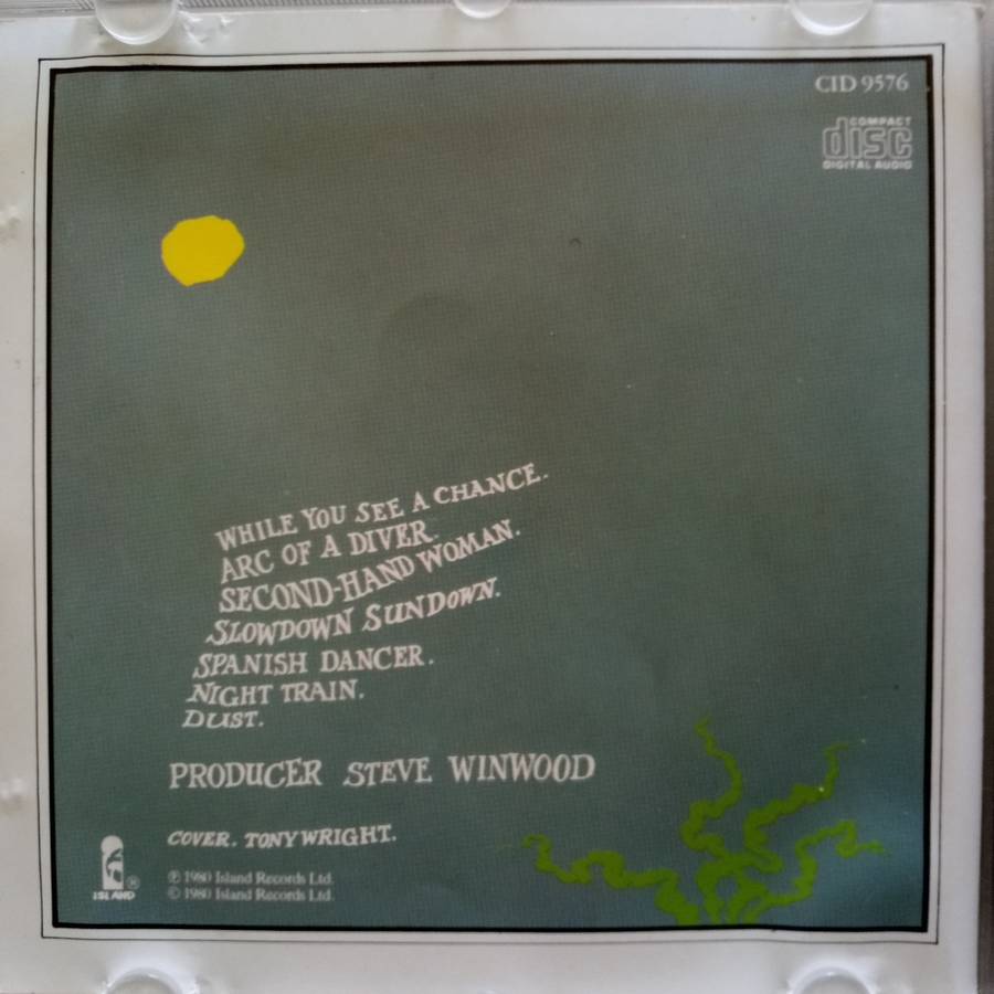 Steve Winwood (CD) Arc Of A Diver