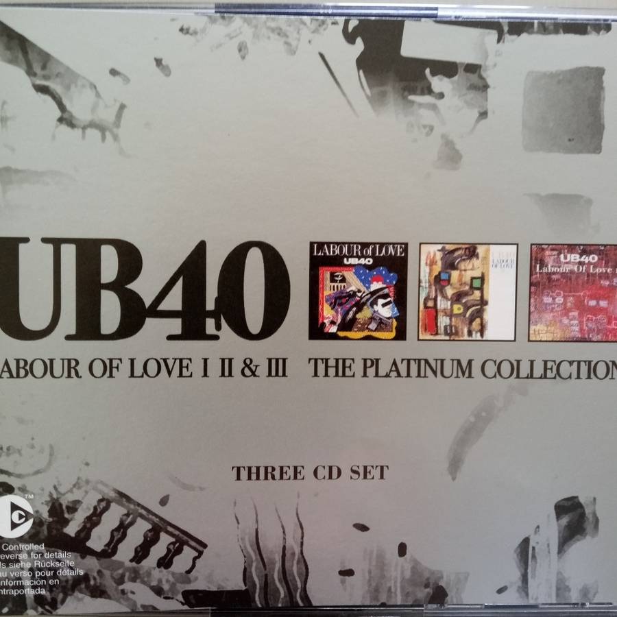 UB40 (CD) Labour of Love I/II/III The Platinum Collection