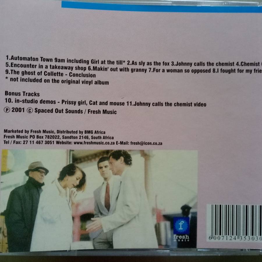 Falling Mirror (CD) Johnny Calls The Chemist