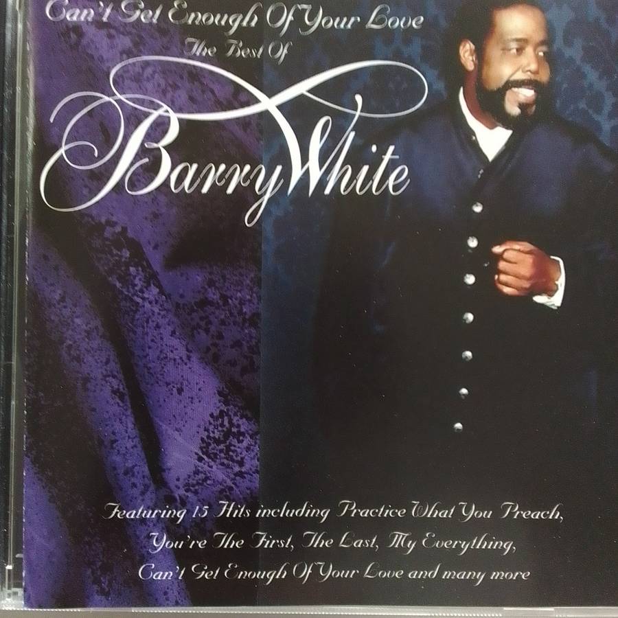Barry White (CD) Can`t Get Enough Of Your Love - The Best Of
